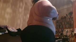 My wifey's monstrous wide arse one