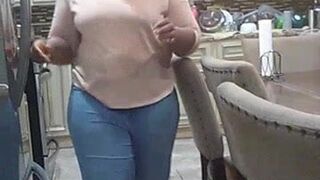 African Wide Cougar teasing and on to me