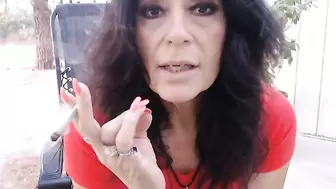 MOMMY BLAZES at dawn on 4th of July- Smoking Fetish