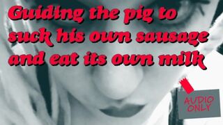 Guiding the Pig to Blow its own Sausage and Eats its own Milk
