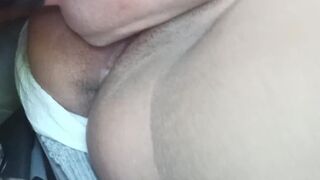 Stranger Blow my Dogging Naughty Ex-Wife Cunt in Car