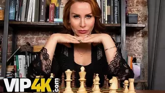 MATURE4K. Busty older instead of chess plays with males yummy schlong