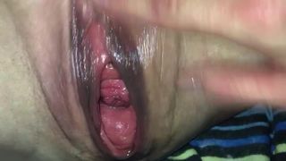 Cub 37m makes Old 51f squirt from fisting