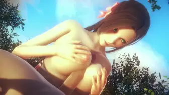 Aerith BLOWN A HUGE WANG RIGHT IN THE PARK | 3D Anime Final Fantasy VII