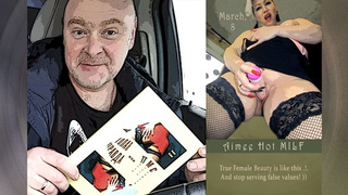 Peter Stone presents his book dedicated to his ex-wife AimeeParadise, webcaming & familly values ))