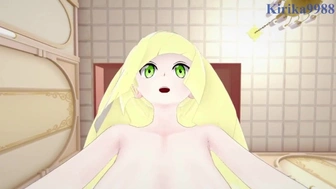 Lusamine and I have intense sex in the bedroom. - Pokémon Cartoon