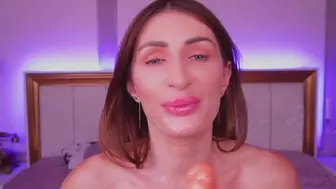 Stay here and watch at my oral sex
