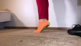 Puma Soleil Sneakers W/ Neon Socks