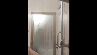 Spying on my step sister with ENORMOUS TITTIES while showering SHHHHHH