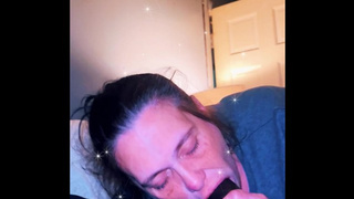 I’m trying to cuddle with this wang in my mouth (gumjob)