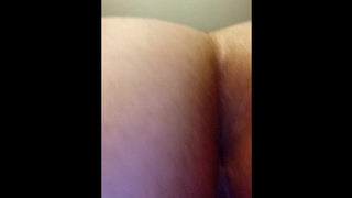 FAT WOMAN Playing with Vagina and Bum First Time CloseUp
