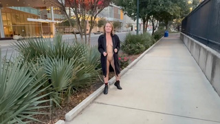 Trench-Coat Flashing and Peeing in Public