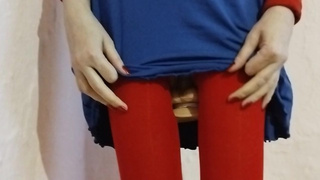 LOVE TO FUCK WITH MY LONG DILDO IN MY DRESS