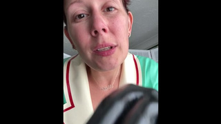 Nurse Belle Draining your balls and using your spunk to impregnate myself