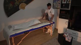 Hidden Camera In A Massage Parlor - Blonde Chick Gets Fucked