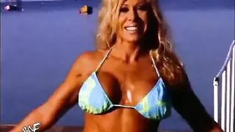 WWE Diva Terri Runnels Bikini Photoshoot W/ Nip Slip