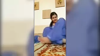 Beautiful Punjabi Woman Masturbating For Her Husband