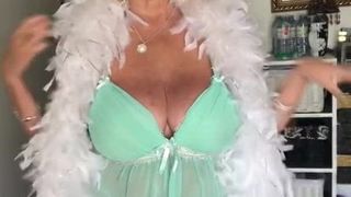 Hot Youtuber Brenda Lee - Modeling her sexy lingerie