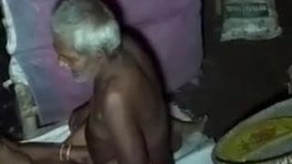 Indian old father in low fuck