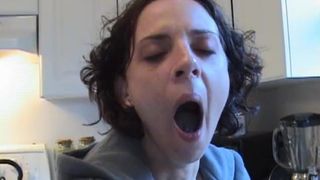 MILF Yawning