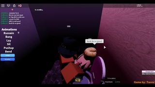 Roblox Girl Takes a Quickie with Guy in Female Cubicle.