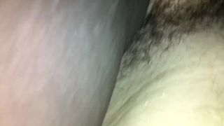 Black Girl Likes her first Cock while Watching Netflix