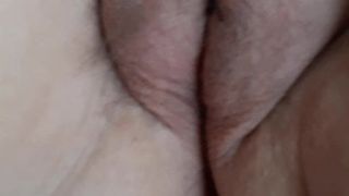Wifes close up pussy this morning