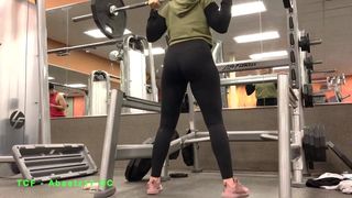 Gym PAWG Candid Upclose