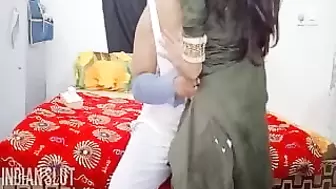 Desi cute village wife fucking with husband fatty friend