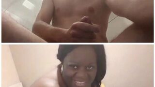 Webcam show Florence bbw black son gros cul et moi 3