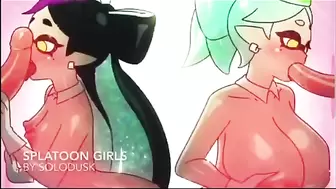Splatoon Girls Blowjob