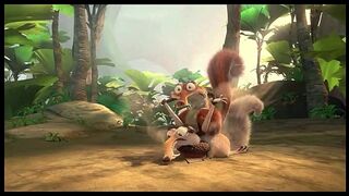 Scrat and Scratte Fight in a Sexy way