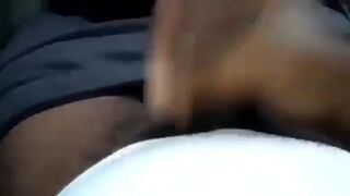 Gbaby Jacking off in the Car