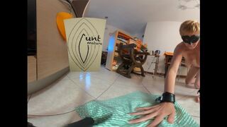 Slave Skank Mops Floor 360 VR