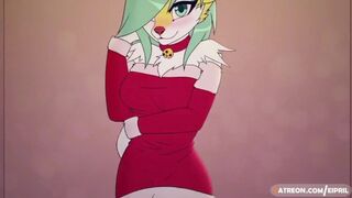 FURRY YIFF (SHORT ANIMATION) CHRISTMAS WRAP UP – ASIAN CARTOON ANIMATION BY: EIPRIL [W/SOUND] (two.0)