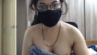 Indian milf stripping on web camera