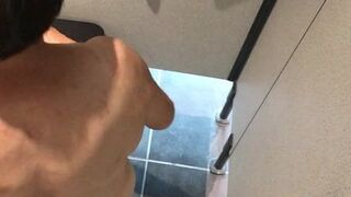 Locker room shower secretly watching webcam three