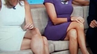 Amy robach, lara spencer, and red-head zee sweet rear-end legs