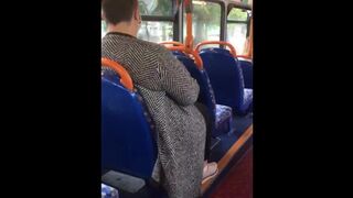 Flashing Meat on Bus she kept looking